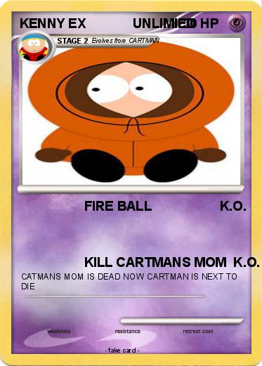 Pokemon KENNY EX             UNLIMIED