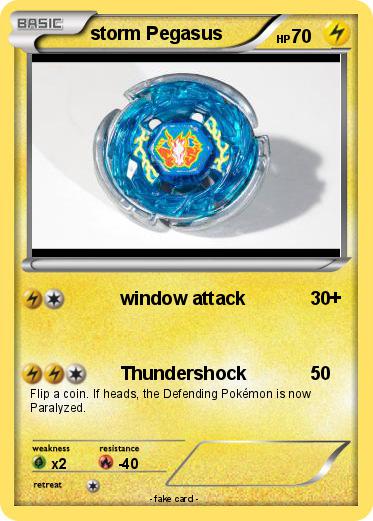 Pokemon storm Pegasus