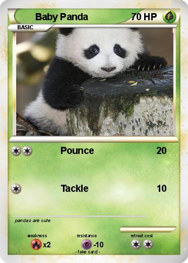 Pokemon Baby Panda