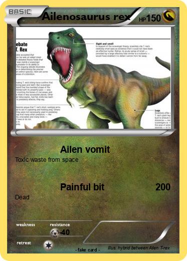 Pokemon Ailenosaurus rex