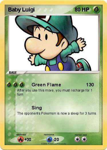 Pokemon Baby Luigi
