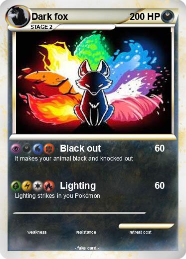 Pokemon Dark fox