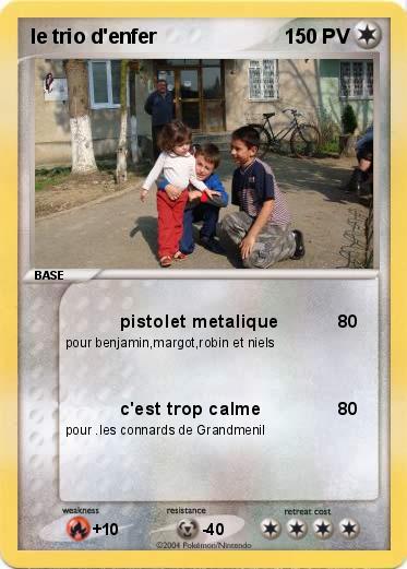 Pokemon le trio d'enfer
