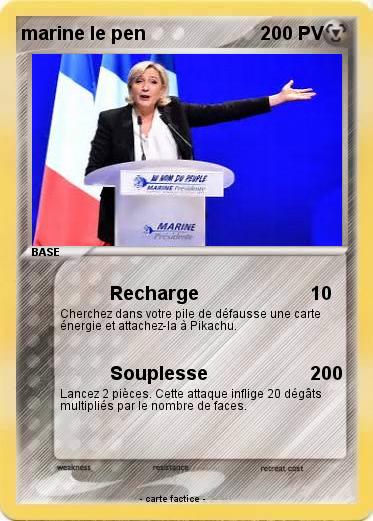 Pokemon marine le pen