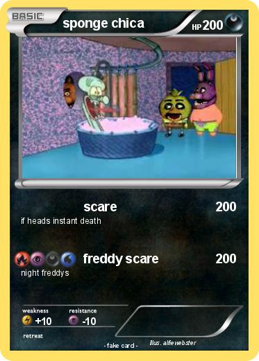 Pokemon sponge chica