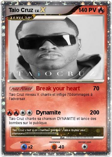 Pokemon Taio Cruz