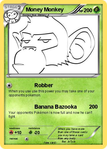 Pokemon Money Monkey