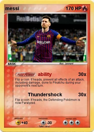 Pokemon messi