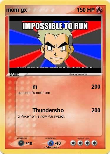Pokemon mom gx