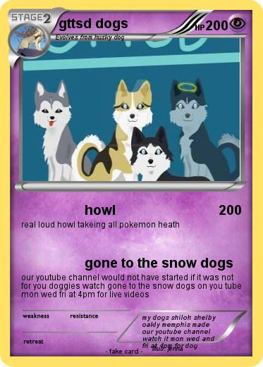 Pokemon gttsd dogs