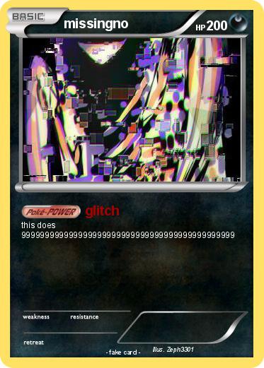 Pokemon missingno