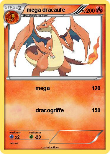 Pokemon mega dracaufe