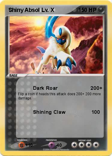 Pokemon Shiny Absol Lv. X