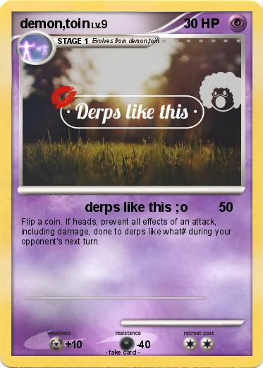 Pokemon demon,toin