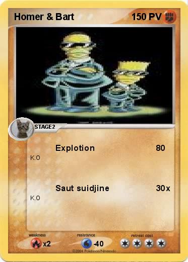Pokemon Homer & Bart