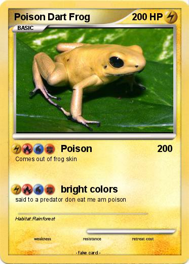 Pokemon Poison Dart Frog