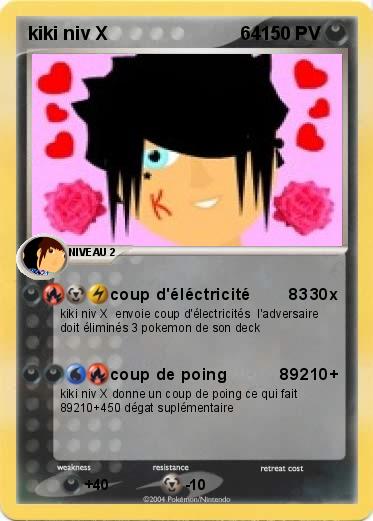 Pokemon kiki niv X                          64