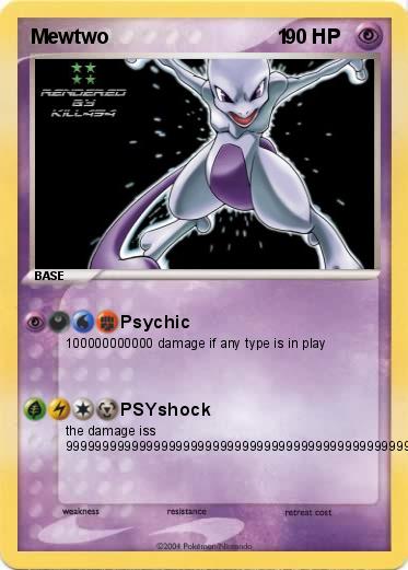 Pokemon Mewtwo                              1