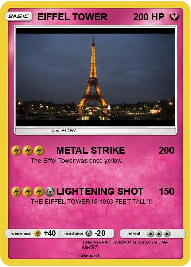 Pokemon EIFFEL TOWER