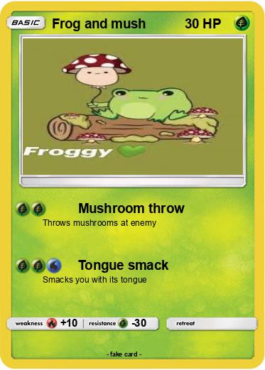 Pokemon Frog and mush