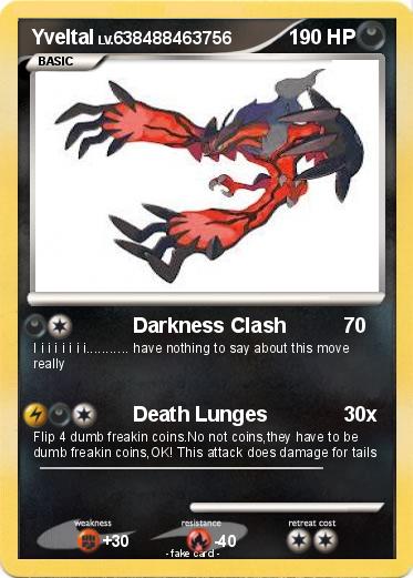 Pokemon Yveltal