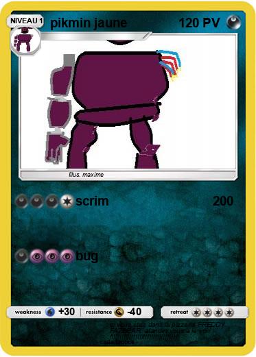 Pokemon pikmin jaune