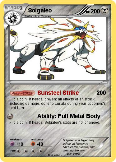 Pokemon Solgaleo