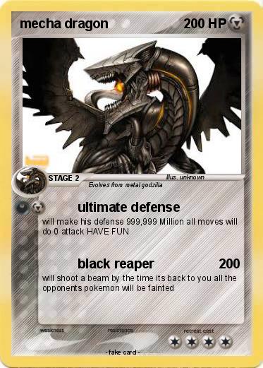 Pokemon mecha dragon