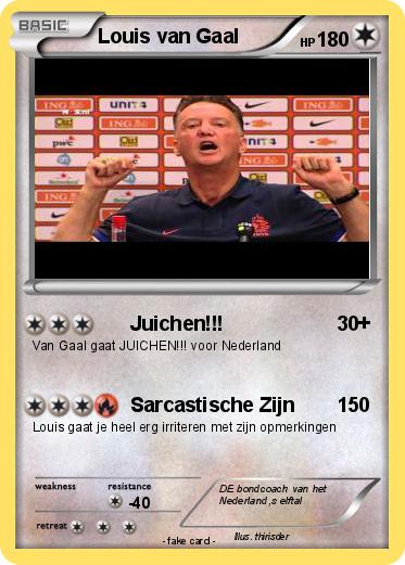 Pokemon Louis van Gaal