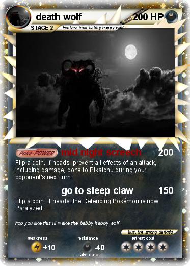 Pokemon death wolf