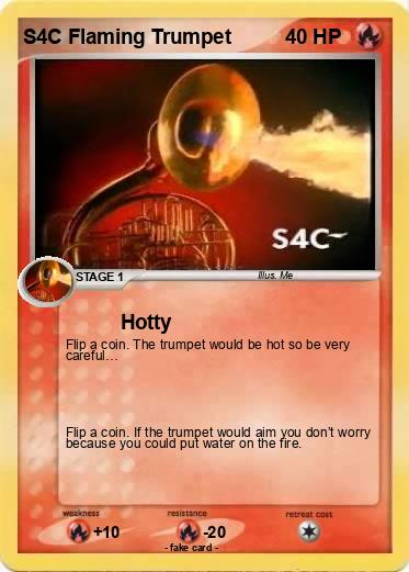 Pokemon S4C Flaming Trumpet