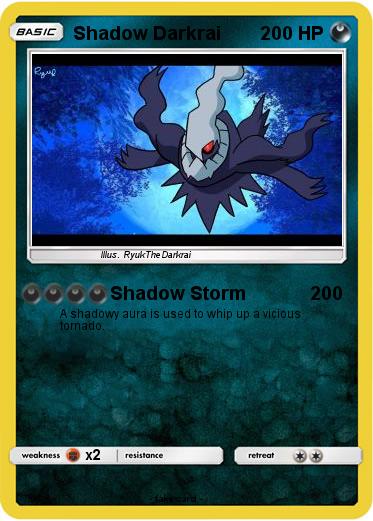 Pokemon Shadow Darkrai