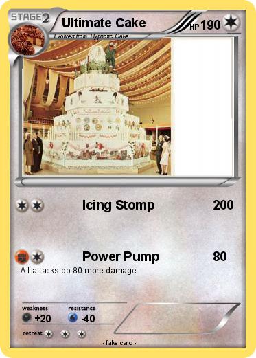 Pokemon Ultimate Cake