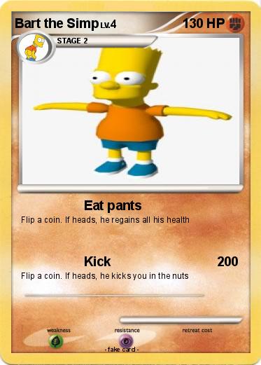 Pokemon Bart the Simp