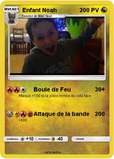 Pokemon Enfant Noah