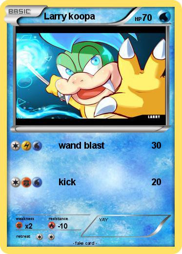 Pokemon Larry koopa