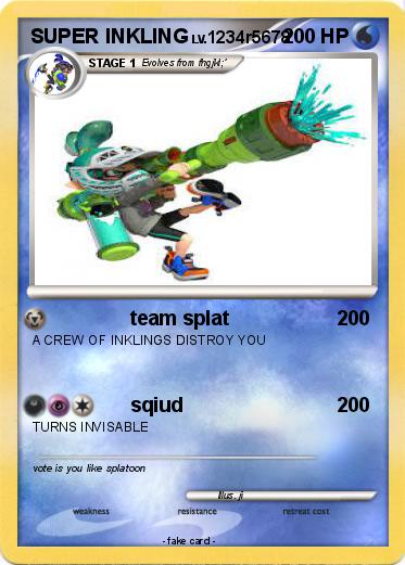 Pokemon SUPER INKLING