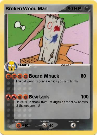 Pokemon Broken Wood Man