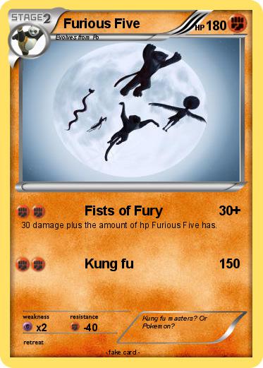 Pokemon Furious Five