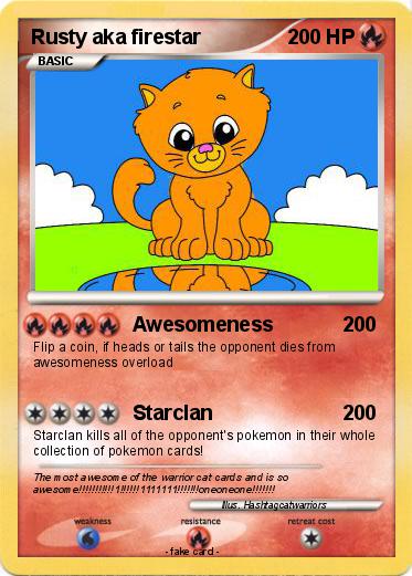 Pokemon Rusty aka firestar