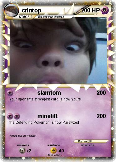 Pokemon crintop