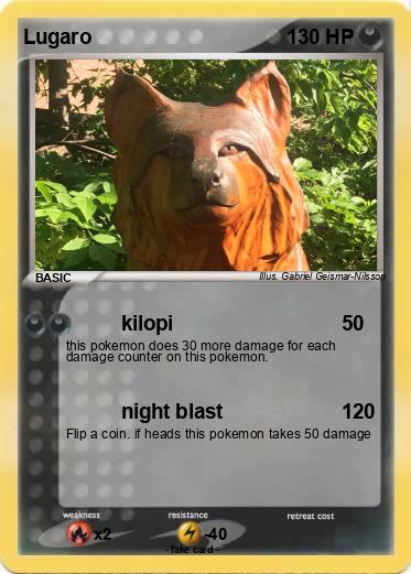 Pokemon Lugaro