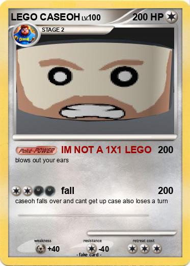 Pokemon LEGO CASEOH
