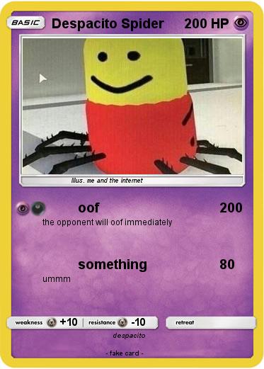 Pokemon Despacito Spider