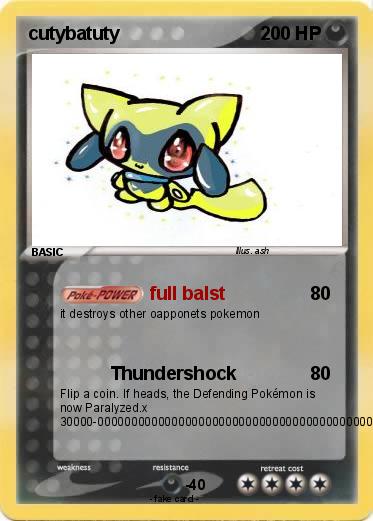 Pokemon cutybatuty