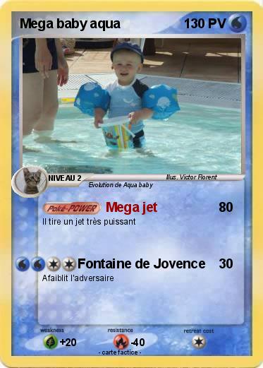Pokemon Mega baby aqua