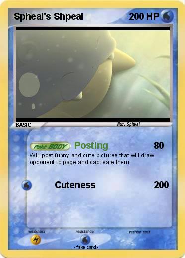 Pokemon Spheal's Shpeal