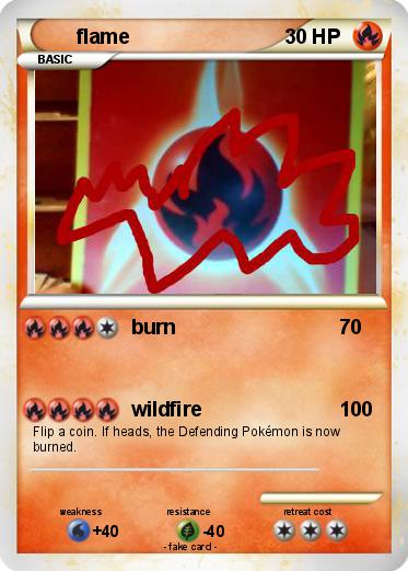 Pokemon flame