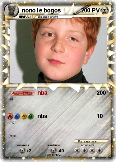 Pokemon nono le bogos