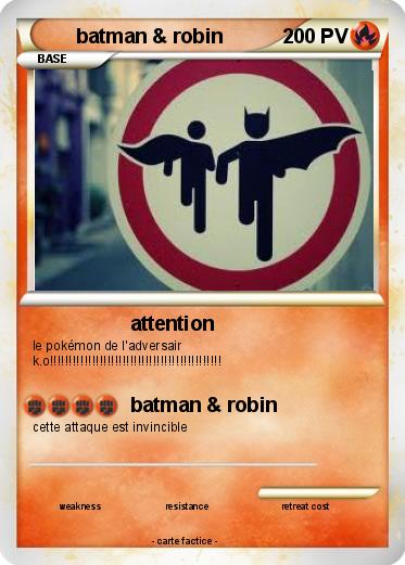 Pokemon batman & robin